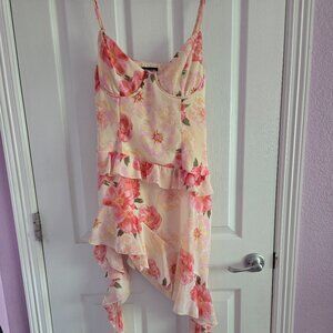 Size 6 Rose Pattern Dress
